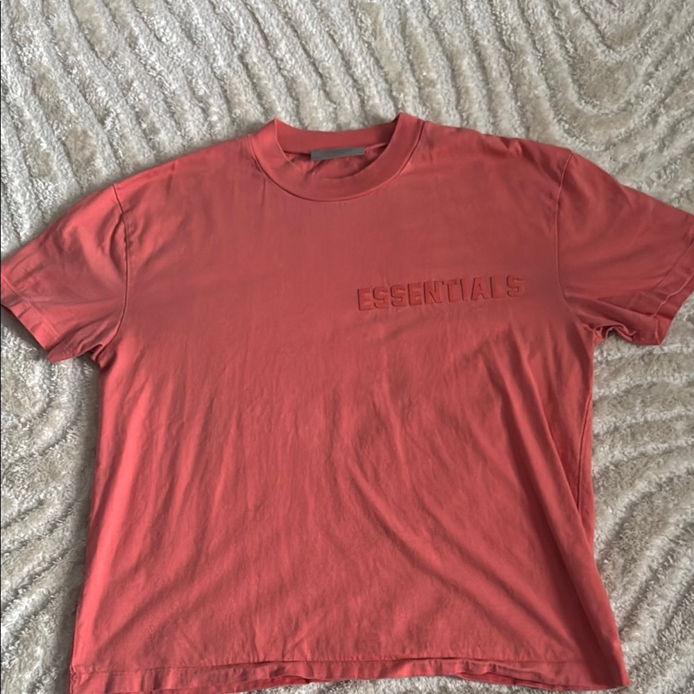 Essentials Men's Coral T-Shirt